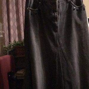 Women jeans skirt